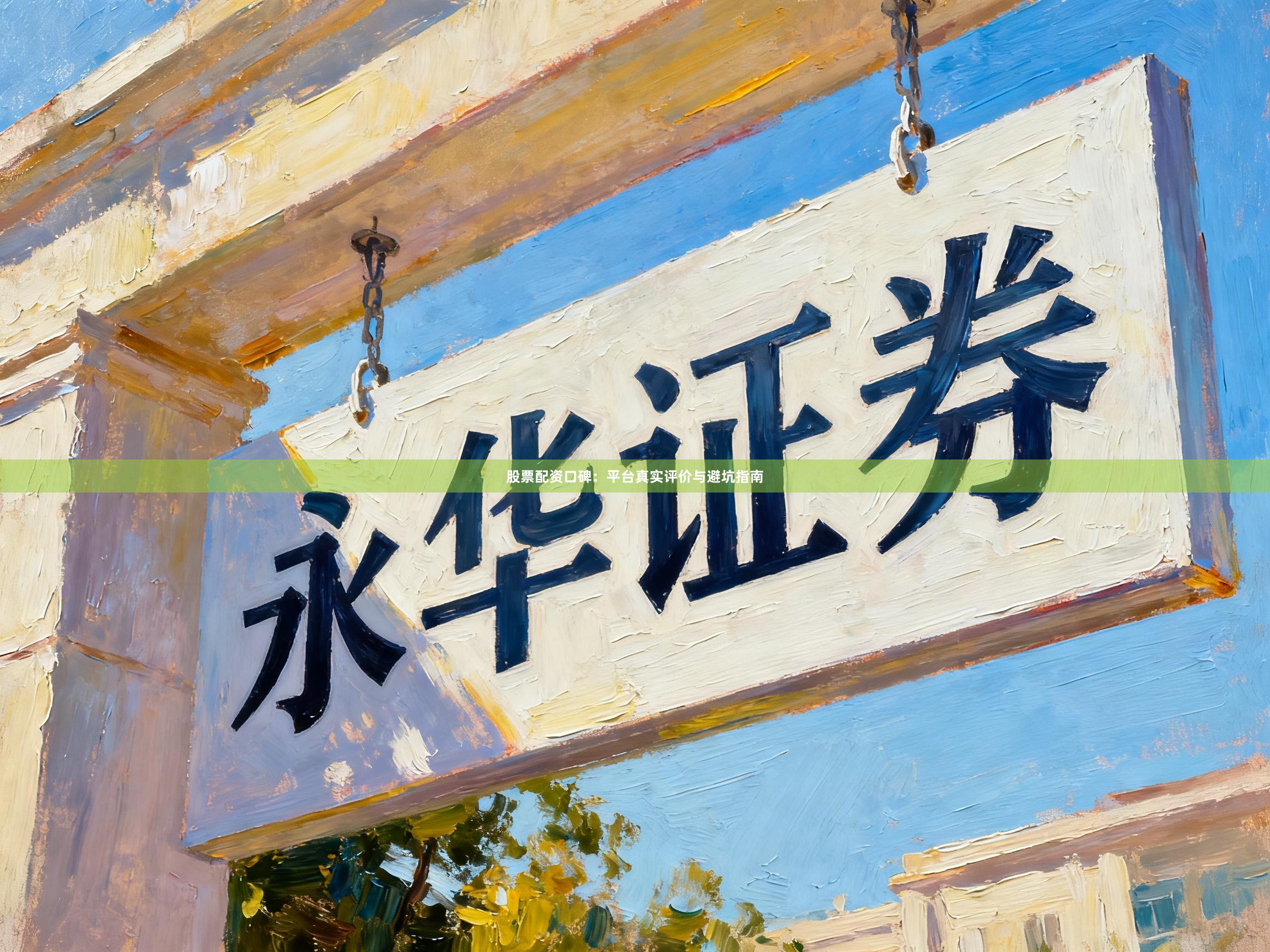 股票配资口碑：平台真实评价与避坑指南